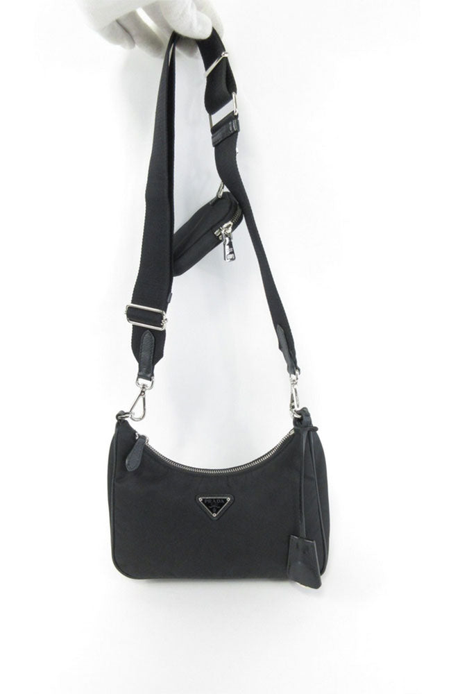 Prada Tessuto Re Edition Shoulder Bag shoprodeodrive