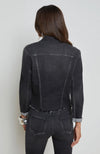 Janelle Slim Jacket in Obsidian