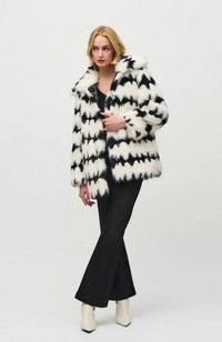 Reversible Faux Fur Coat