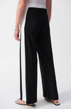 Wide Leg Pant with Stripe