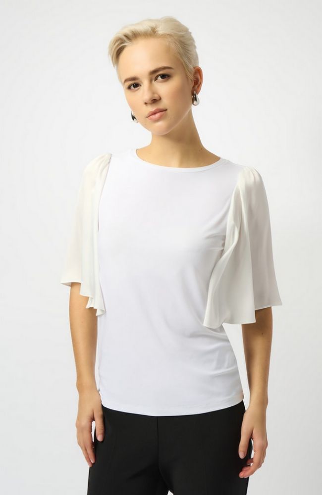 Silky Knit Satin Straight Top