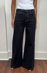 Beau HR T Seam Wide Leg Noir