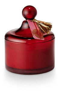 Mistletoe Kisses Lidded Glass Jar