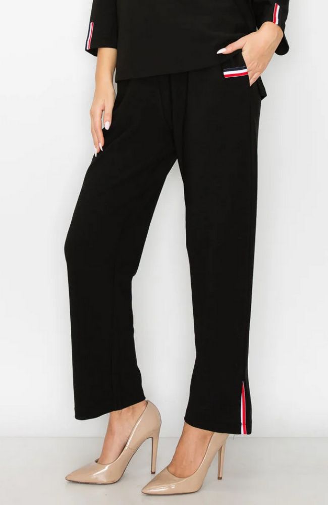 Karine Crepe Knit Pant