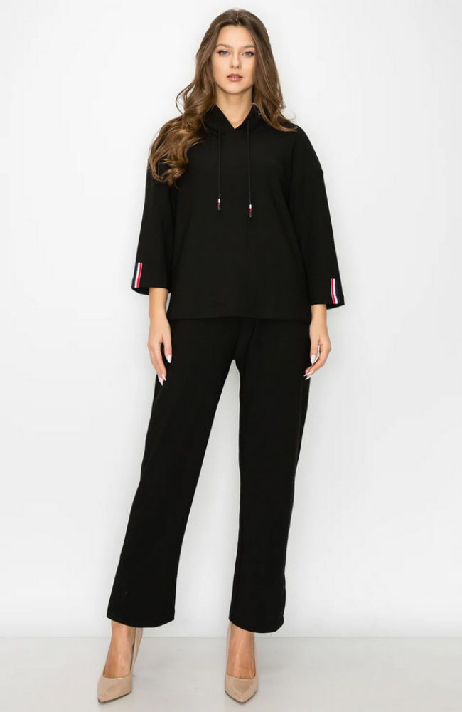 Karine Crepe Knit Pant