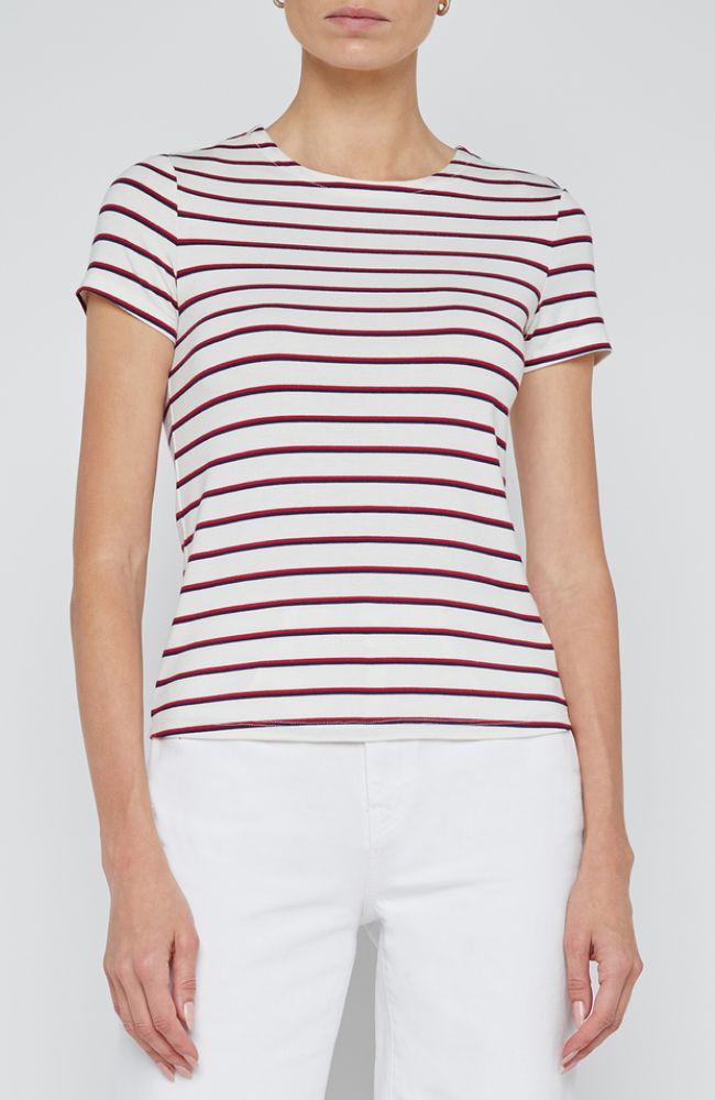 Ressi Crew Neck SS Stripe