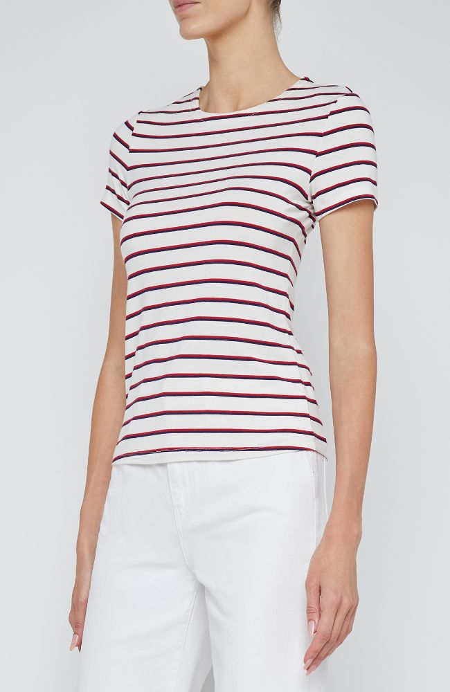 Ressi Crew Neck SS Stripe