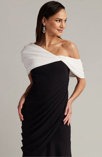 Prewitt Pleated Drape Gown