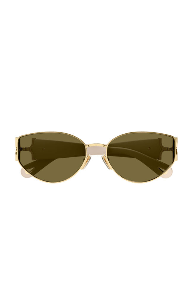 Chloe Sunglasses Neutral Green