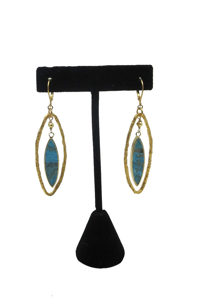 Turq Marquis Earrings