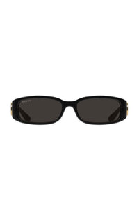 Gucci Sunglasses Minimal Black Gold Logo