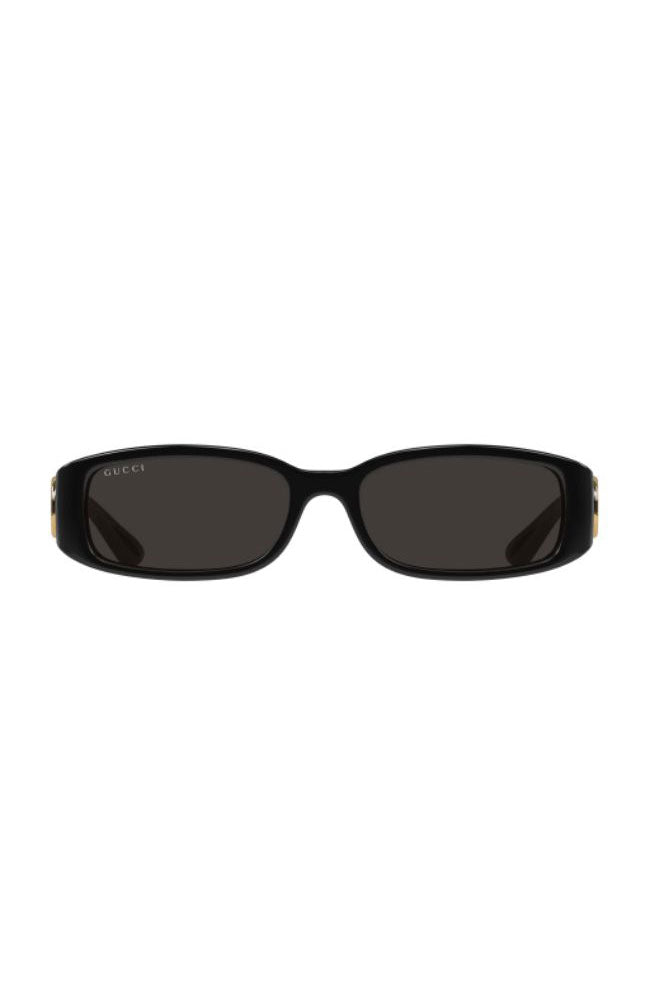 Gucci Sunglasses Minimal Black Gold Logo