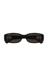 Gucci Sunglasses Minimal Black Gold Logo