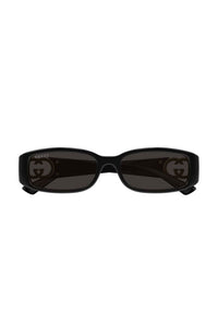 Gucci Sunglasses Minimal Black Gold Logo