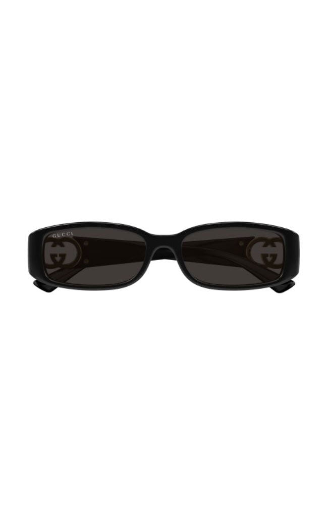 Gucci Sunglasses Minimal Black Gold Logo