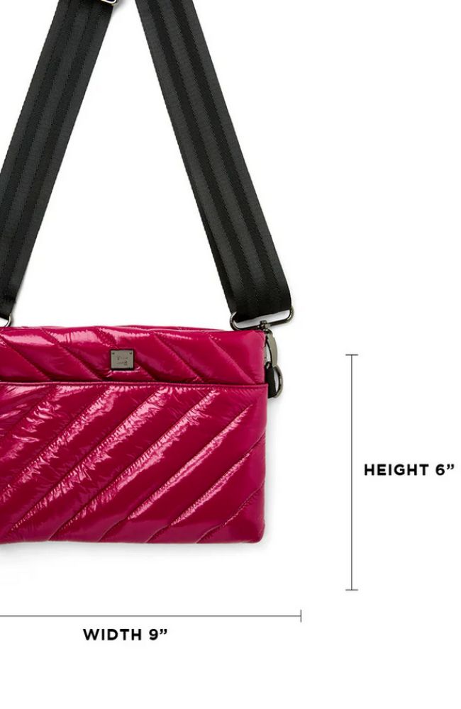 Diagonal Bum Bag 2..0 in Garnet