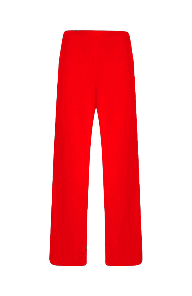 Wide Leg Pant in Red