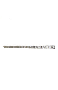 Silver Interlocking Bs Bracelet