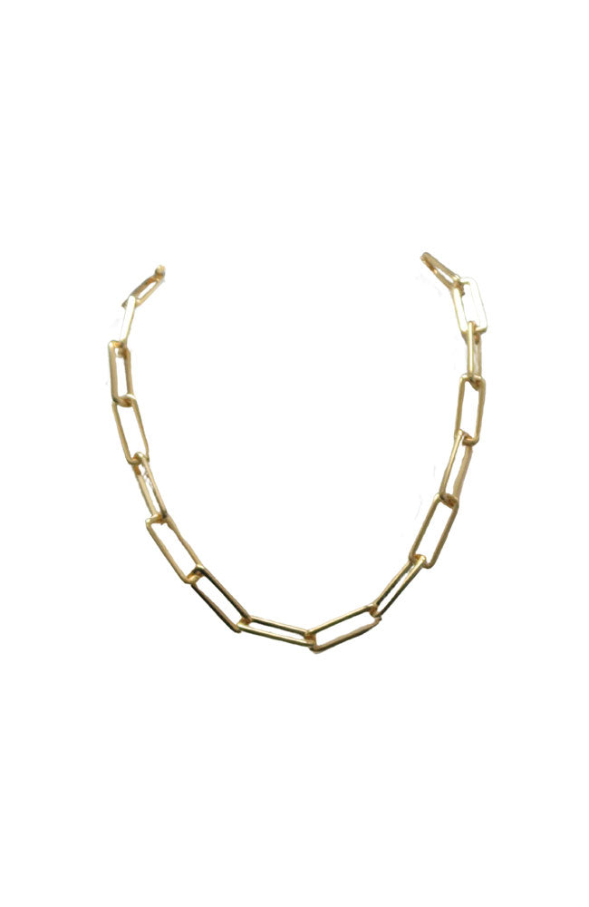 Yellow Gold Link Necklace