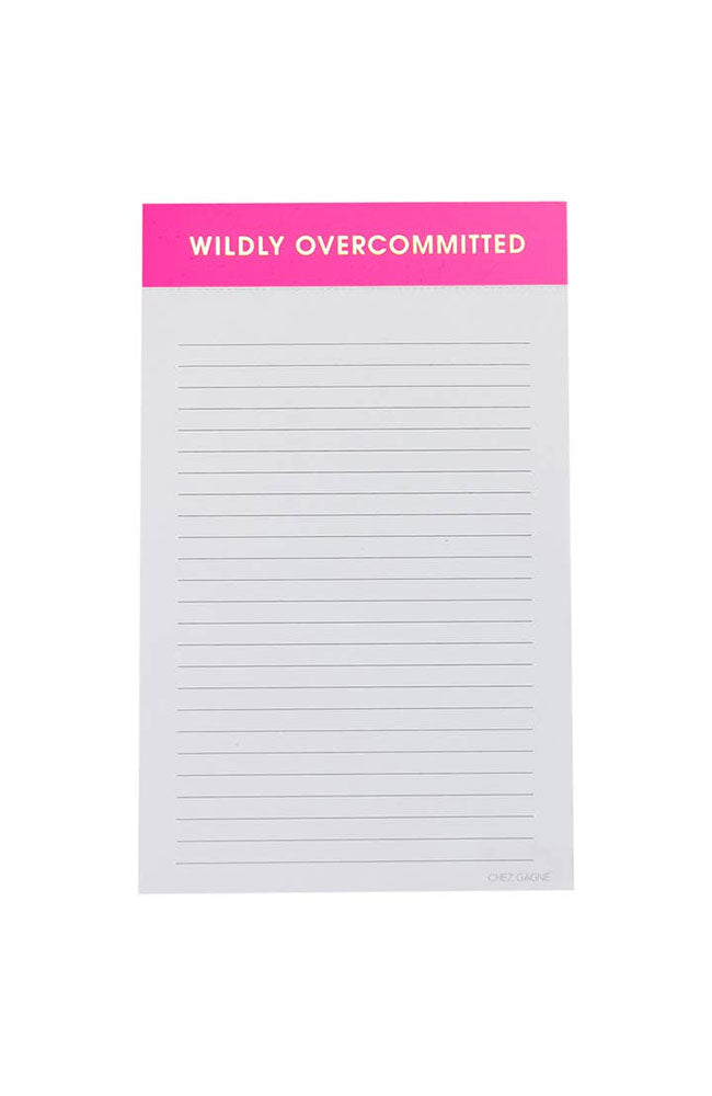 Wildly Overcommitted Notepad