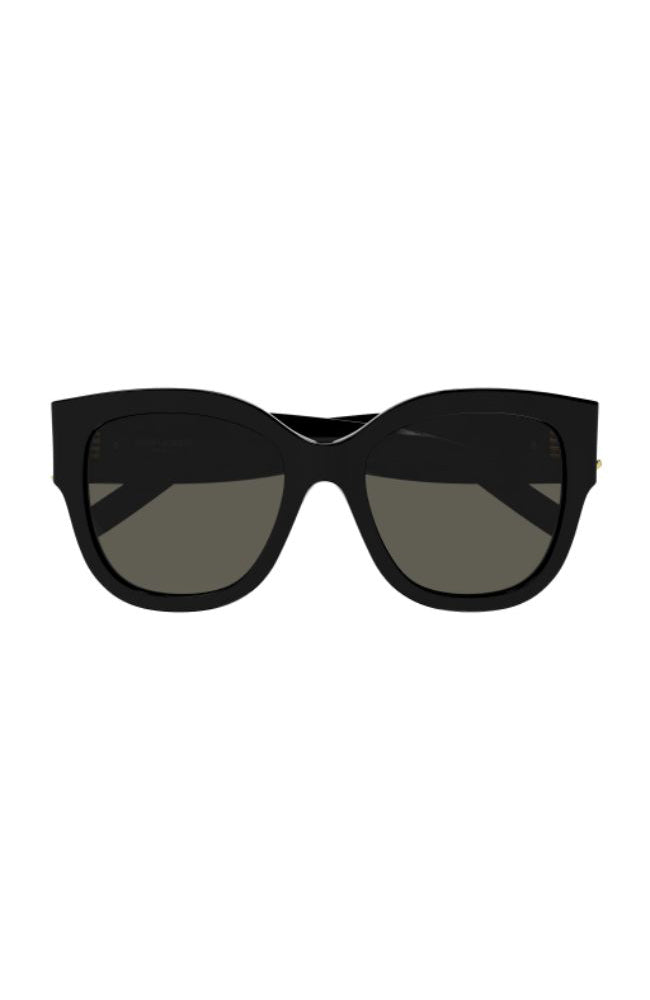 YSL Hinge Detail Sunglasses in Black