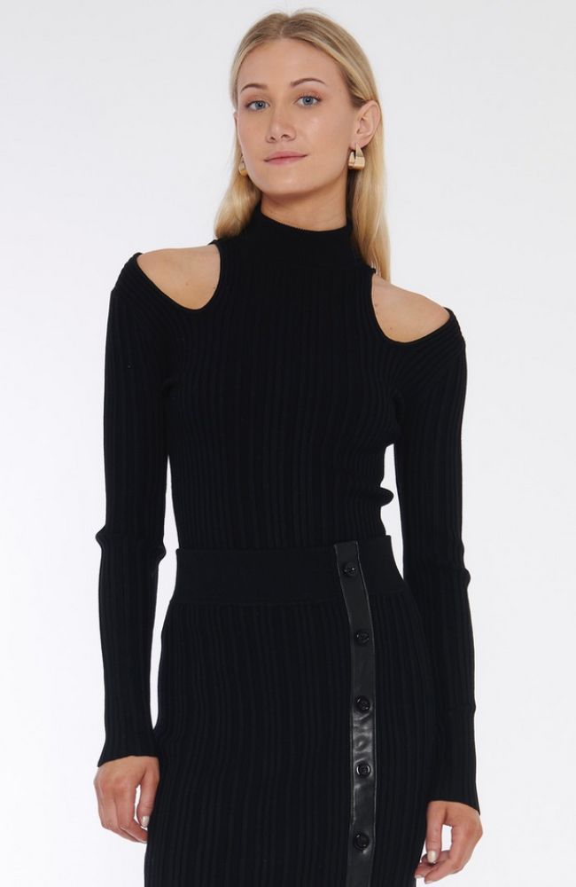 Natalia Longsleeve Rib Turtleneck