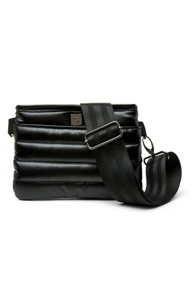 Bum Bag Crossbody in Pearl Black