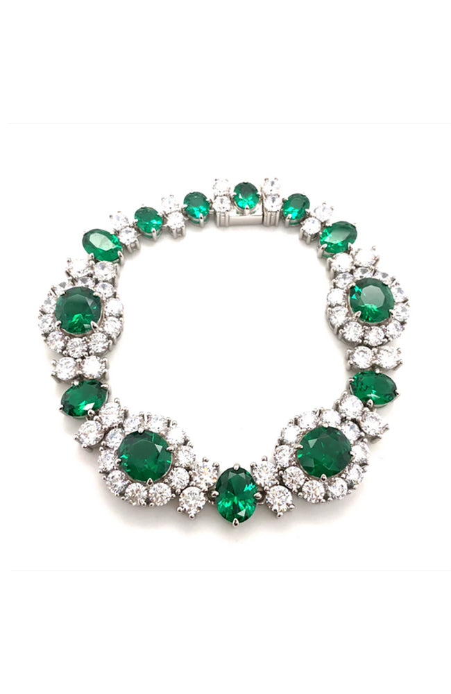 Victoria 52 Emerald Green Bracelet