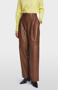 Tan Pull On Pant