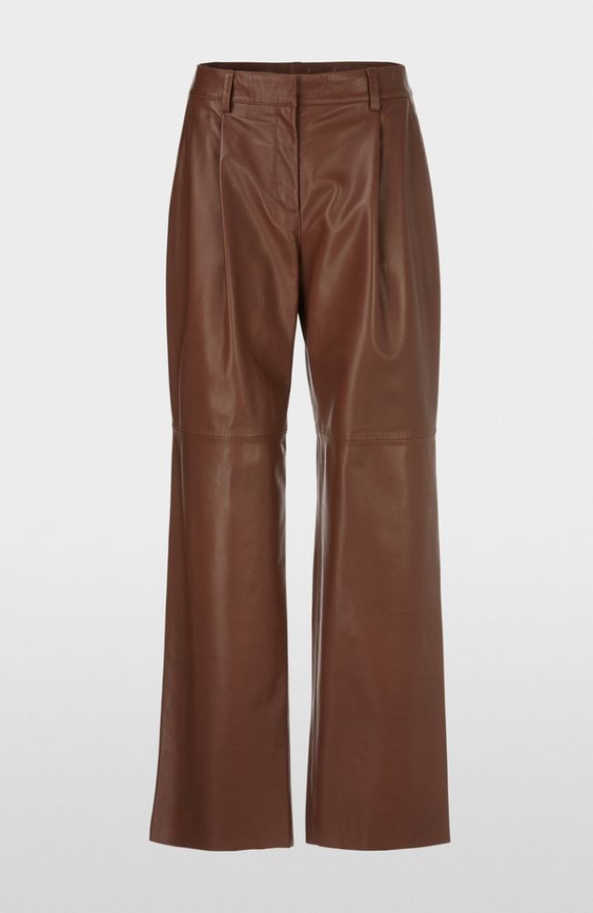 Tan Pull On Pant