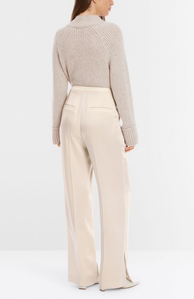 Cream Pull on Pant