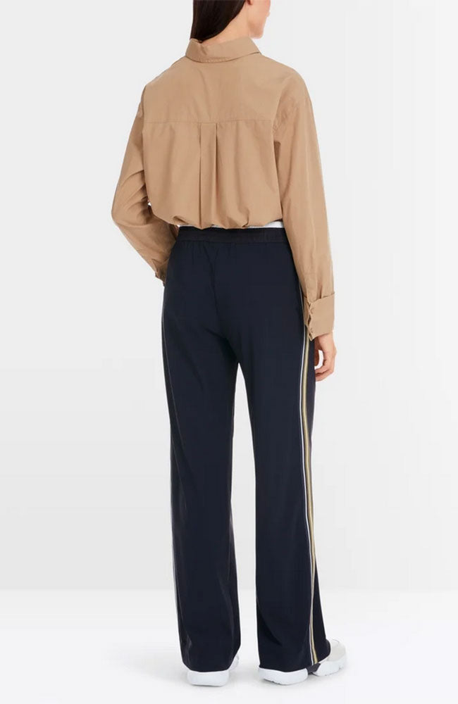 Drawstring Waist Stripe Pant