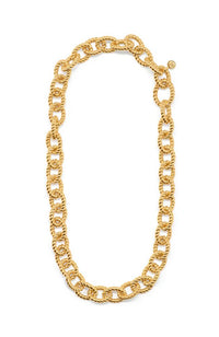 Victoria Small Chain Necklace 18" Gold