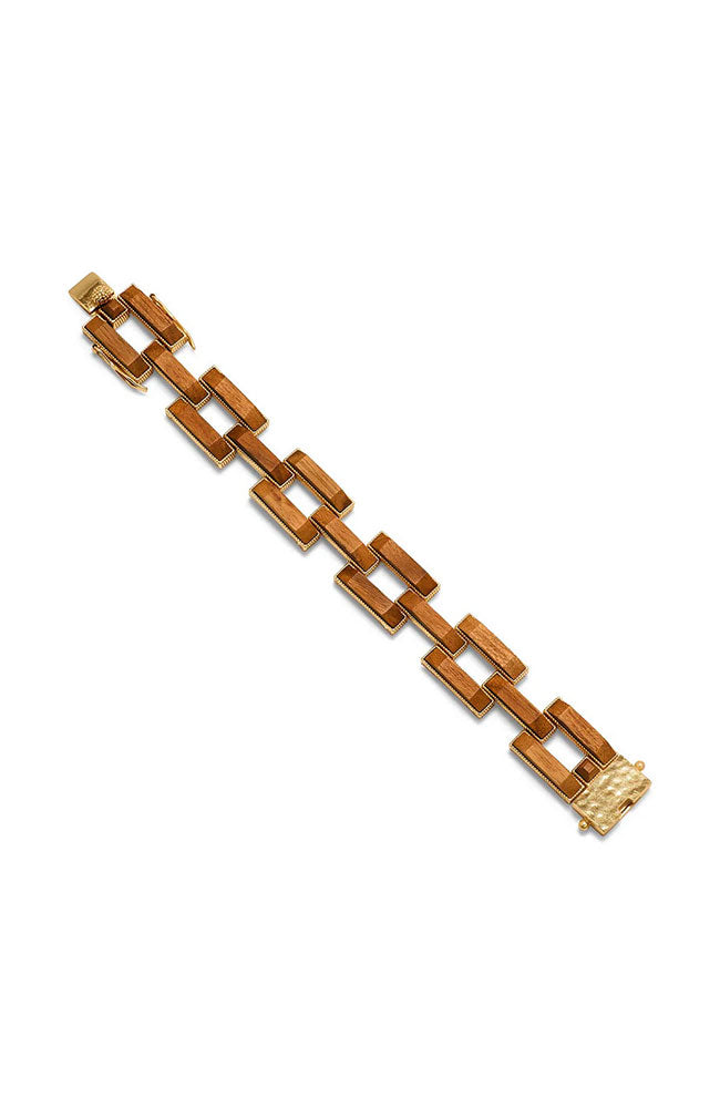 Pathway Link Bracelet Teak