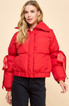 Red Puffer Jacket