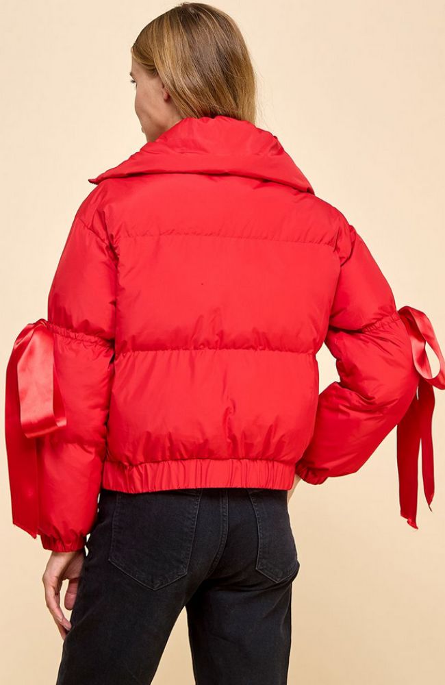 Red Puffer Jacket