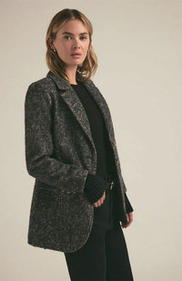 The City Blazer in Black Multi