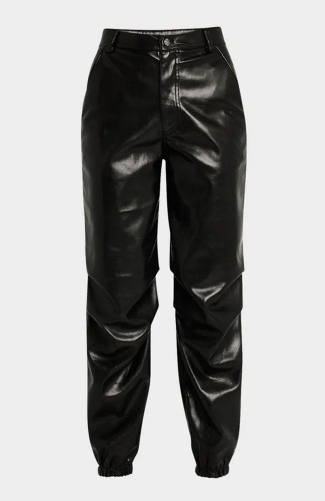 Harden Vegan Leather Joggers