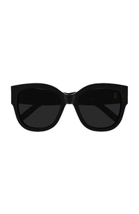 YSL Silver Hinge Sunglasses