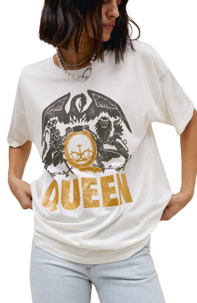 Queen Glitter Crest Merch Tee