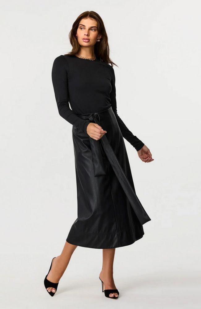 Beatrice Vegan Leather Skirt