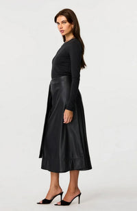 Beatrice Vegan Leather Skirt