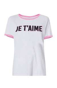 Two Tone Je T'aime Tee