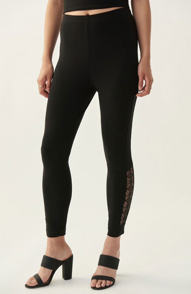 Pullon Pant with Lace Side Trim