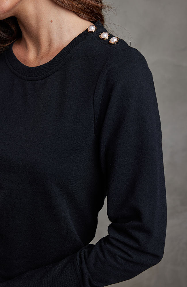 Ezra Pullover in Black