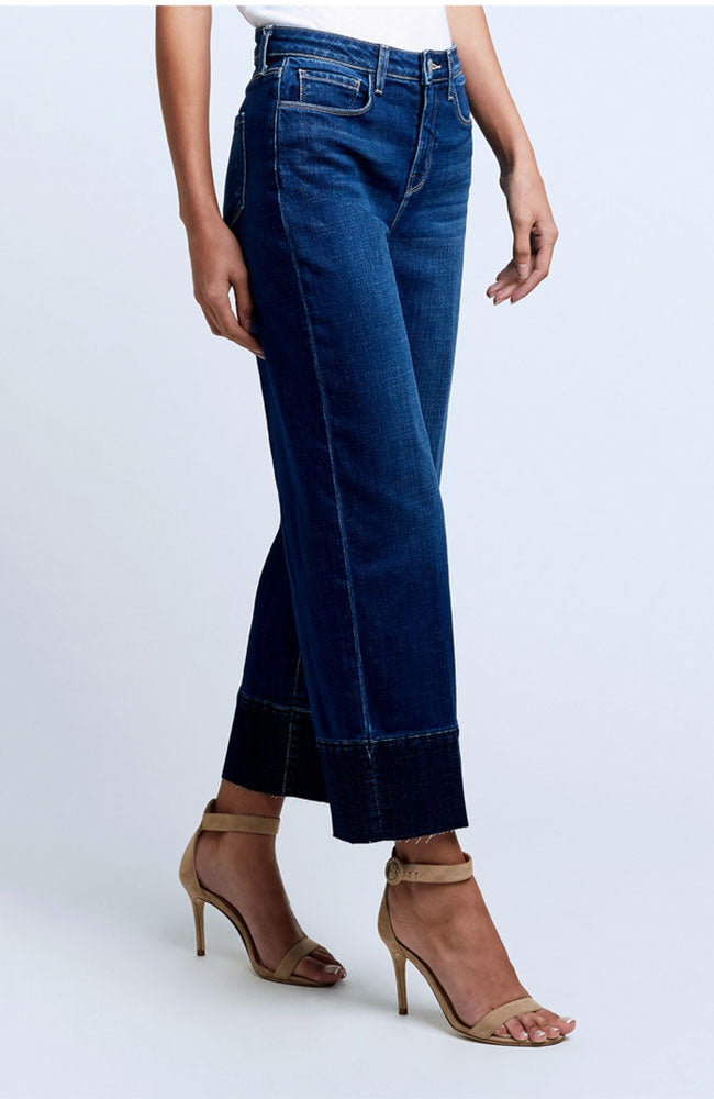 Whitney HR Contrast Cuff Jean