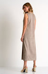 Vneck Sleeveless Dress