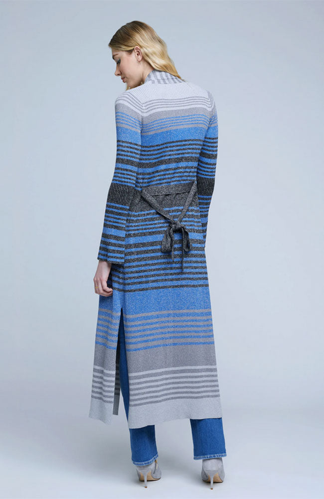 L’agence Marija sold Striped Duster Cardigan