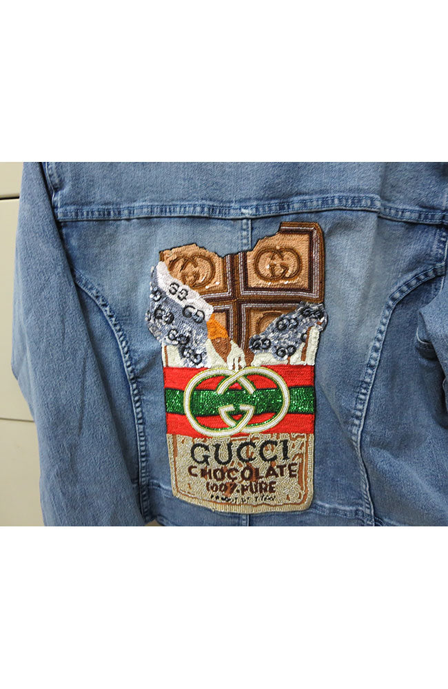 Gucci Boutique Label Jean Jacket
