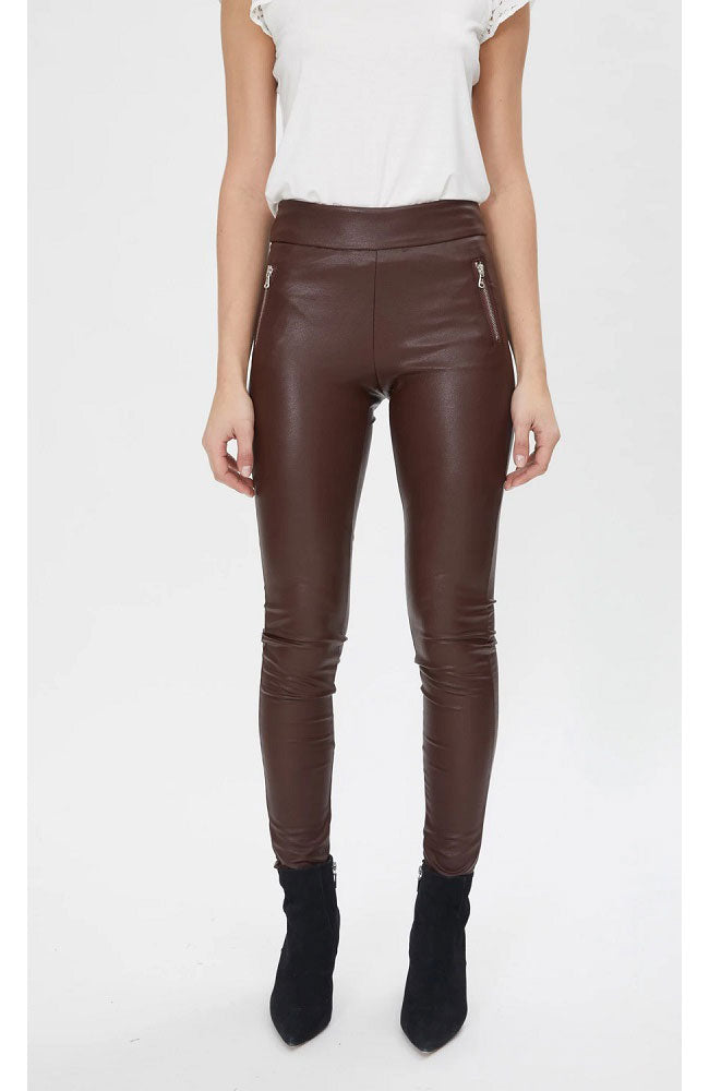 Levi Vegan Leather Leggings